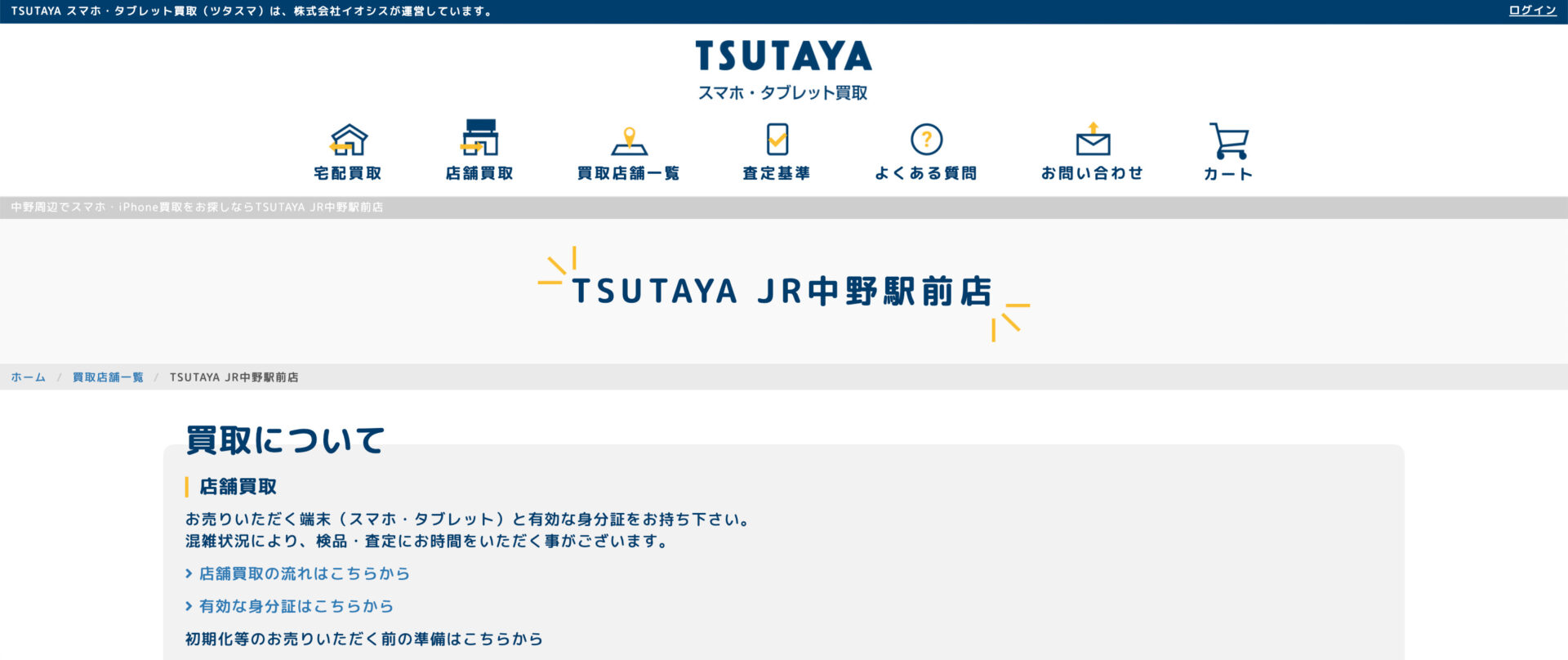 TSUTAYA JR中野駅前店